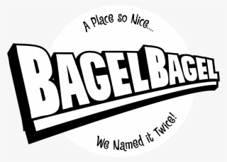 Bagel Bagel Logo Black And White - Bagel