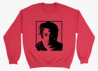 New Hip Hop Loudstudio Graphic Crewneck Featuring Xxxtentacion - Two Face T Shirt
