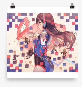 Va And The Chibi's - Overwatch Anime D Va