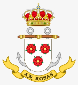 Coat Of Arms Of The Spanish Navy An Rosas - Coat Of Arms Of Barcelona
