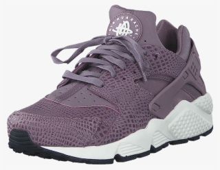 Wmns Air Huarache Run Prnt Purple Smoke/purple Smoke-sail - Running Shoe