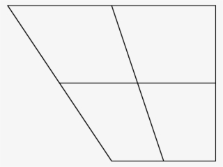 Blank Vowel Trapezo - Line Art