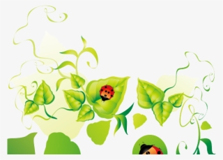 Green Leaves Clipart Floral - Eco Vector