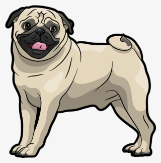 Pug Emoji & Stickers Messages Sticker-10 - Clipart Pug