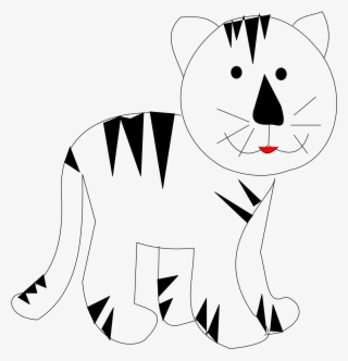 This Free Icons Png Design Of Tiger White