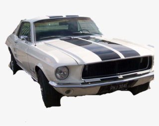 Before After Crash - First Generation Ford Mustang