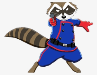 Rocket Raccoon Clipart The Simpsons - Cartoon Rocket Raccoon