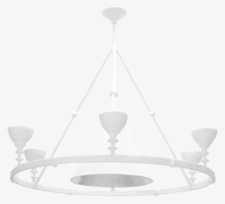 Olympia Chandelier 48” Dia X 40” H - Monochrome