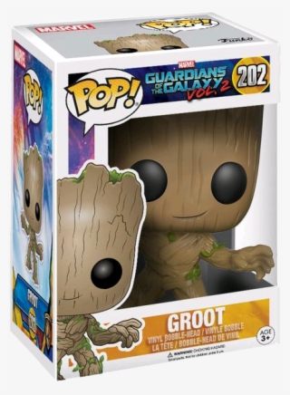 Funko Pop Marvel Guardians Of The Galaxy- Vol - Groot Pop Figure