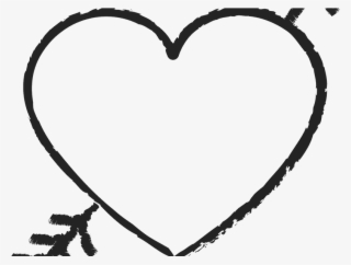 Download Heart Clipart Black And White - Cute Heart Png