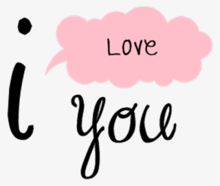 I Sticker - Love You Tumblr Png