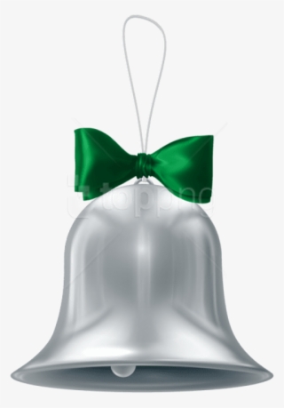 Free Png Christmas Silver Bell Png Images Transparent - Transparent Silver Bell Png