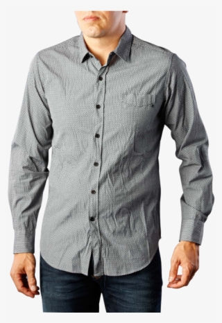 Replay Cotton Shirt Blue - Gentleman