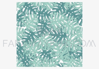 Tropical Leaves Summer Seamless Pattern Vector Illustration - Decorate Books By Leaves