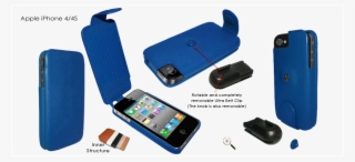 Iphone 4s Ubrique Leather Model Imagnum Magnetic Type - Iphone 4