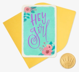 25" Mini Hey Girl Blank - Coin