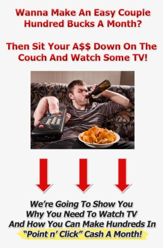 Sam And Duncan Here, And This Is So Stupidly Simple, - Drinking Beer Watching Tv