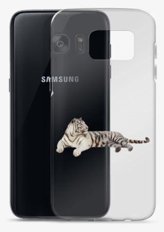 White-tiger Print Samsung Case - Samsung