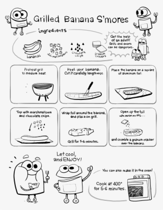 Fathersday Recipe Chocolatebanana - Cartoon