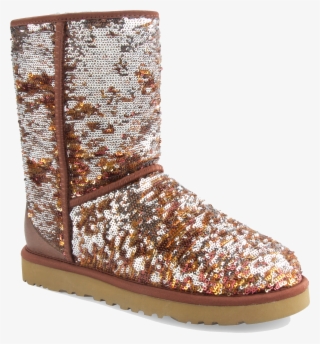 Wearing Uggs - Sequin Ugg Boots That Change Color