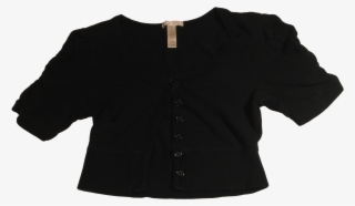 Black Half Sweater Shrug - Valentino Polo
