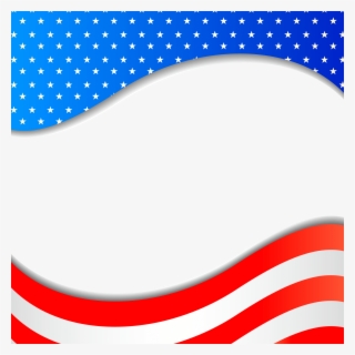 Bow Tie Clipart Border - Red White And Blue Clip Art