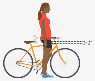 Free Png Bike Locked To Pole U Lock Png Image With - Raleigh Ladies Hybrid Bike