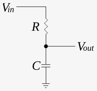 File - Rc Divider - Svg - Pir Low Pass Filter