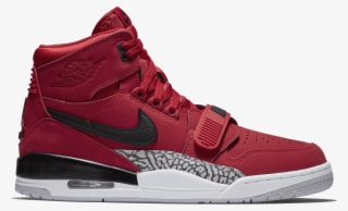 Air Jordan Legacy - Red Jordans With Strap