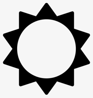 Png File - Sun Icon Font Awesome