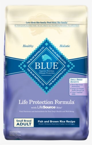 Blue Buffalo Life Protection Small Breed Adult Fish - Blue Buffalo Dog Food Pink Bag