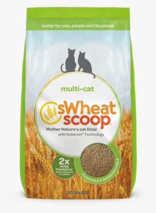Natural Wheat-based Litter - Swheat Scoop Multi Litter 36 Lb