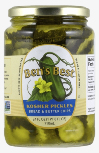 Bens Best Bread Butter Chips Opt - Pickled Cucumber