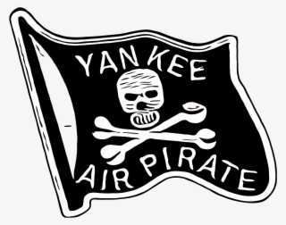 Yankee Air Pirate Short Sleeve Unisex T Shirt - Illustration