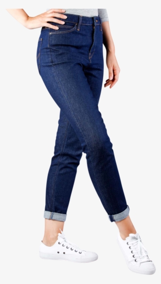 Lee Mom Jeans Stretch Tapered Fit Rinse
