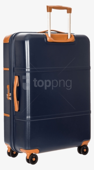 Free Png Orange Suitcase Png - Baggage