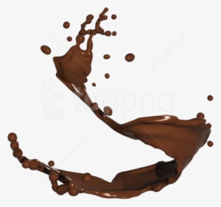 Free Png Chocolate Splash Png Images Transparent - Melted Chocolate Splash Png