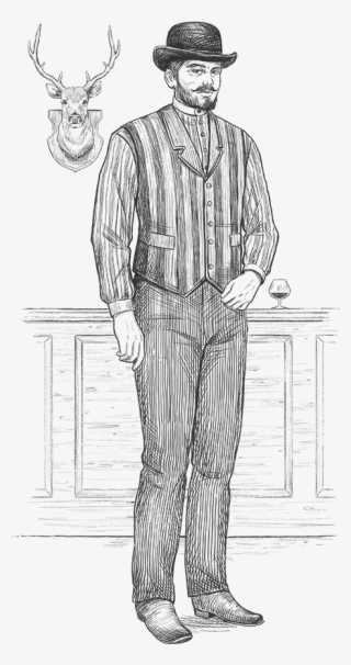 We Draw Your Attention To Our Line Of Outfits Featuring - Sketch