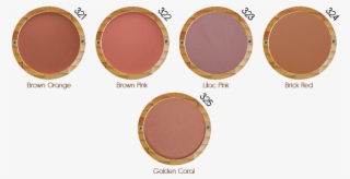 Zao Bamboo Compact Blush - Zao Blush Swatches