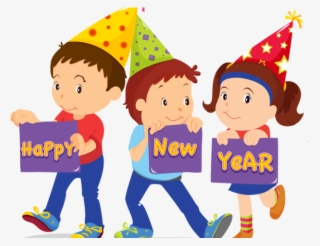 Happy New Year Clipart Child - Clipart Happy New Year 2019