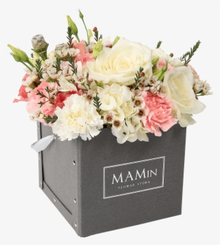 Square Riveted Flower Box - Arreglos Florales Cajas Png