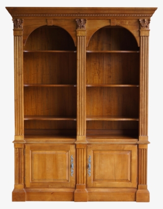 Jpg Free Ethan Allen Legacy Double Arch Library Bookcase - Bookcase