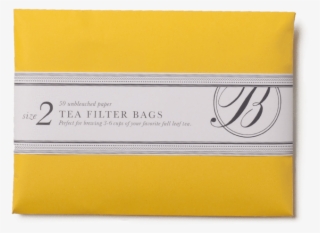 Bellocq Tea Atelier's Paper Filters Are A Low Impact - Calligraphy