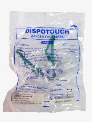 Oxygen Mask Pedia 01 - Vacuum Bag