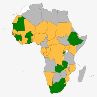 Ratification Maplarger Image - Forms Of Government Map Africa