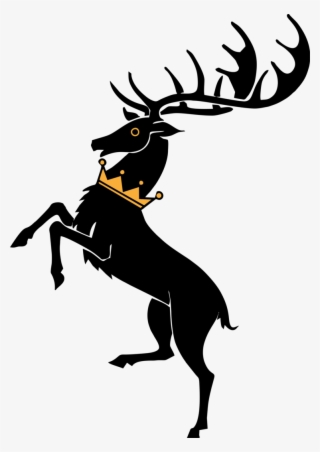 Deer Vector - Game Of Thrones House Sigils Baratheon