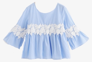 #blous #outfit #ropa #blusa #azul #rosa #amarillo #verde - Girl