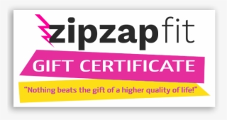 Zipzapfit Gift Certificate