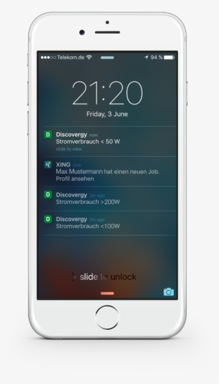 Intelligente Benachrichtigungen - Smartphone