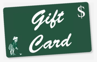 Golf Shop Gift Card - Sign
